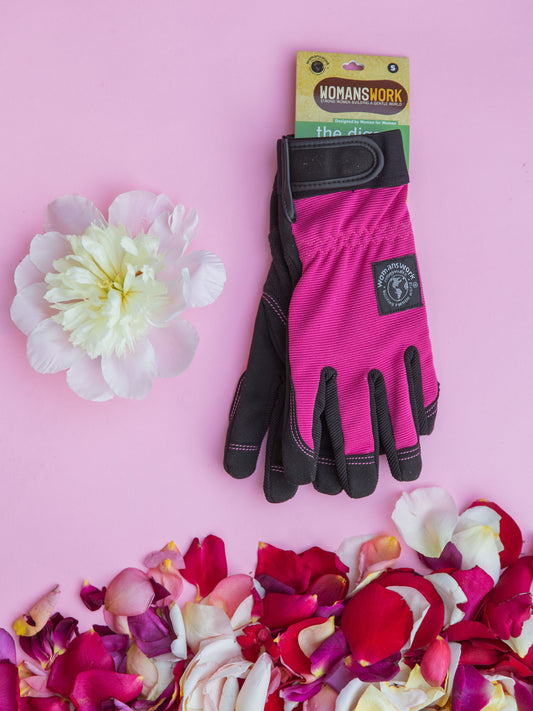 Digger Gloves by Womans Work, magenta