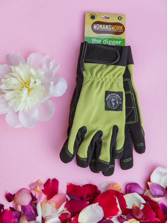 Digger Gloves by Womans Work, green