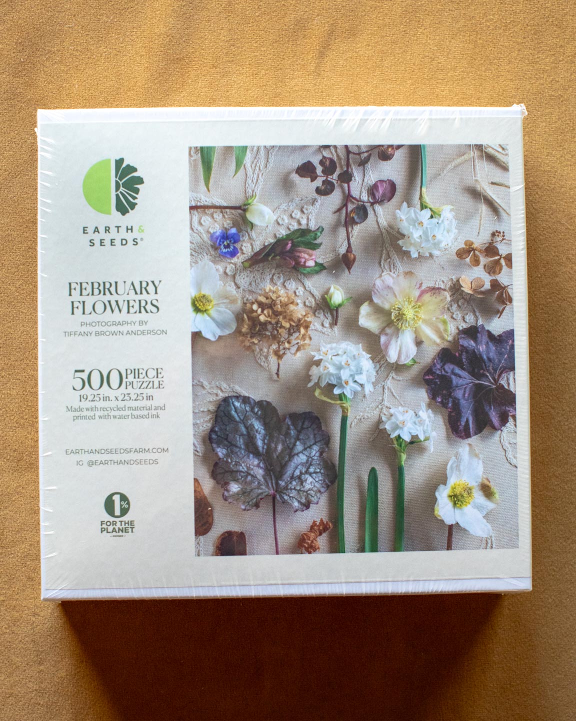 flower seed packet puzzle Jigsaw Puzzle "February Flowers" – Earth & Seeds